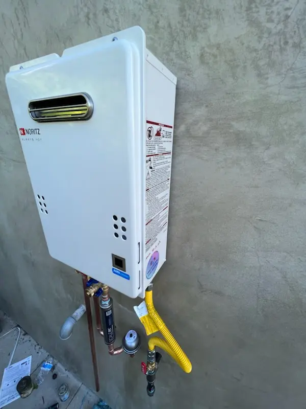 Tankless water heater installation for Patuisset homes
