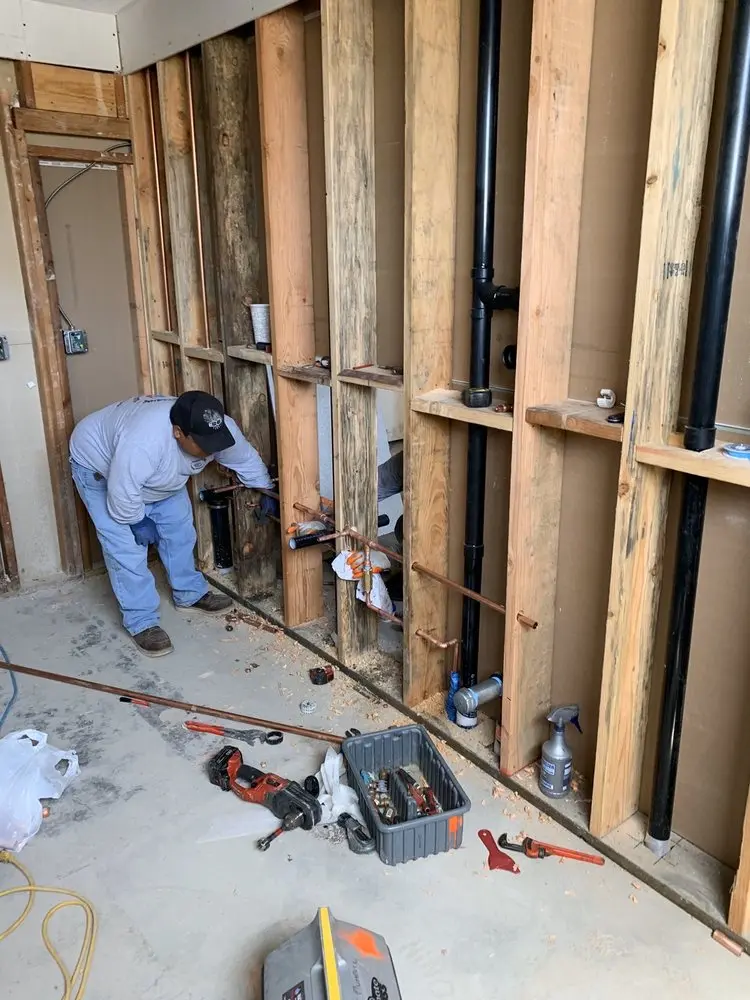 Commercial rough-in plumbing for Gas Line Repair in Patuisset